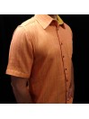 CHEMISE MANCHES COURTES 100% COTON BIO FASO DAN FANI
