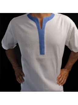 CHEMISE MANCHES COURTES 100% COTON BIO FASO DAN FANI