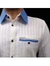 Chemise manches longues 100 % coton Bio