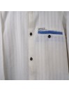 Chemise manches longues 100 % coton Bio