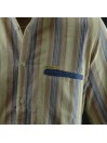 CHEMISE MANCHES COURTES 100% COTON BIO FASO DAN FANI