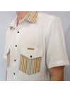 CHEMISE MANCHES COURTES 100% COTON BIO FASO DAN FANI