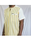 chemise manches courtes 100% coton Bio