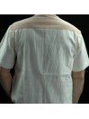 chemise manches courtes 100% coton Bio