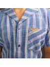 Chemise manches courtes 100% coton bio