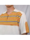 chemise manches courtes 100% coton bio