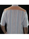 chemise manches courtes 100% coton bio