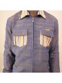 Veste Surchemise Zippée 100% coton bio Veste Surchemise Zippée 100% coton bio