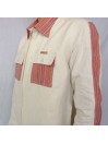 Veste Surchemise Zippée 100% coton bio