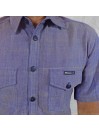 CHEMISE MANCHES COURTES 100% COTON BIO FASO DAN FANI