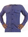 Chemise manches longues 100 % Coton Bio