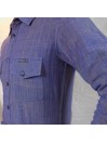 Chemise manches longues 100 % Coton Bio