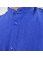 Chemise manches longues Col Mao 100% Coton Bio Faso dan Fani