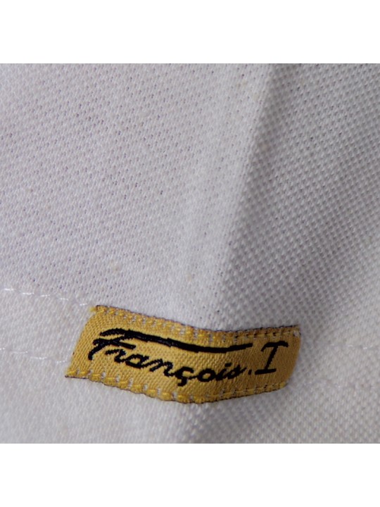 T Shirt Blanc Faso Dan Fani Col en V