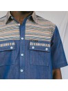 Chemise manches courtes 100% coton bio