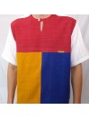 CHEMISE MANCHES COURTES 100% COTON BIO FASO DAN FANI